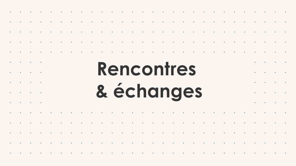 Soirée de rentrée des membres
